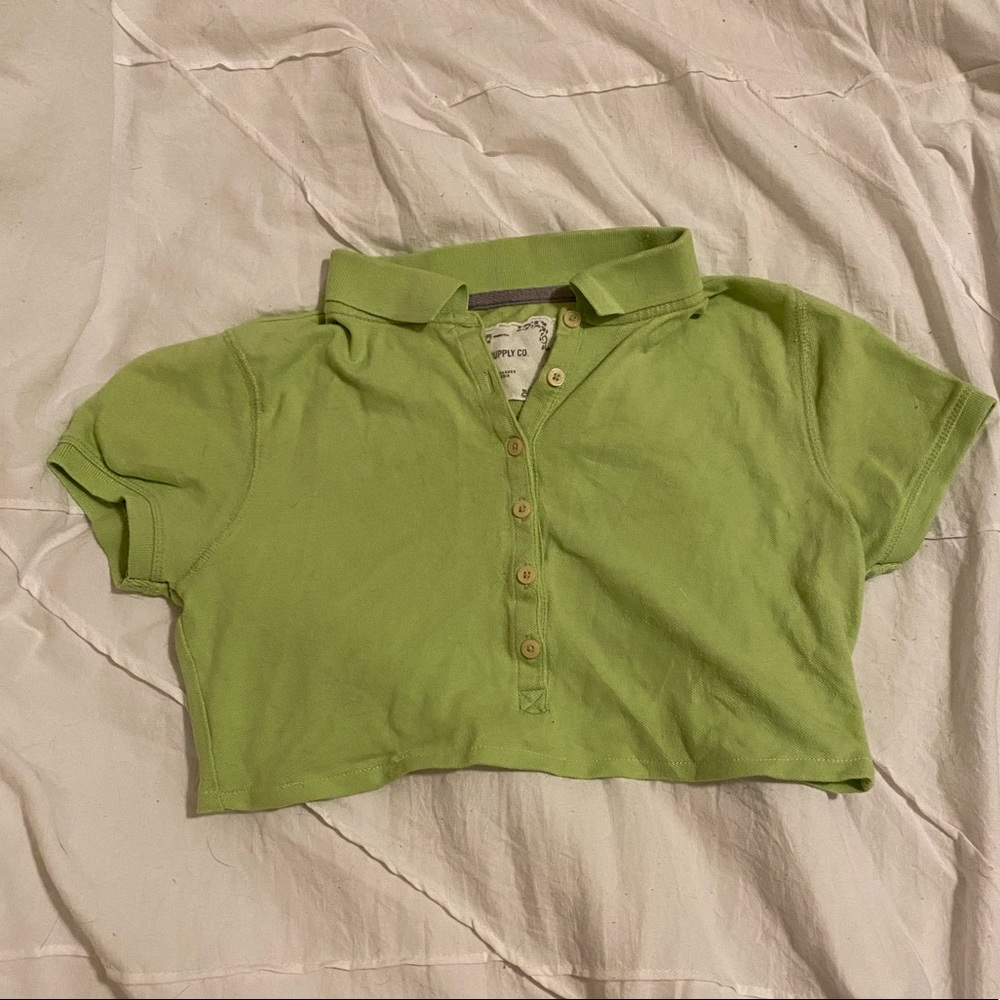 Thrifted then Cropped Mossimo Collared Shirt